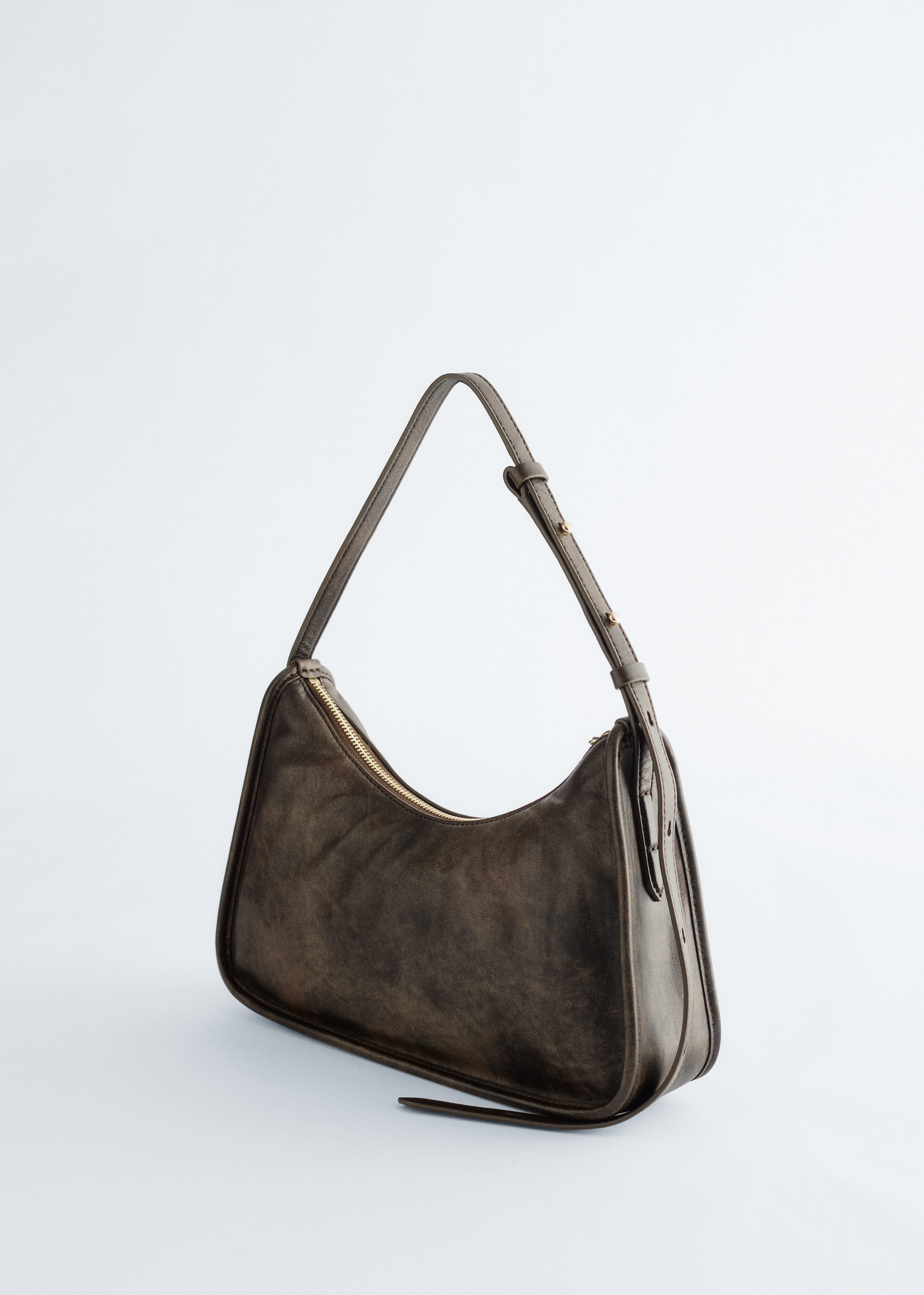 & Other Stories LEATHER SHOULDER BAG