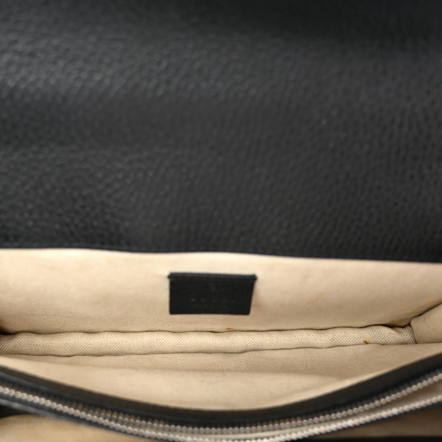 Pebbled Calfskin Small Dionysus Shoulder Bag Black - Top Club