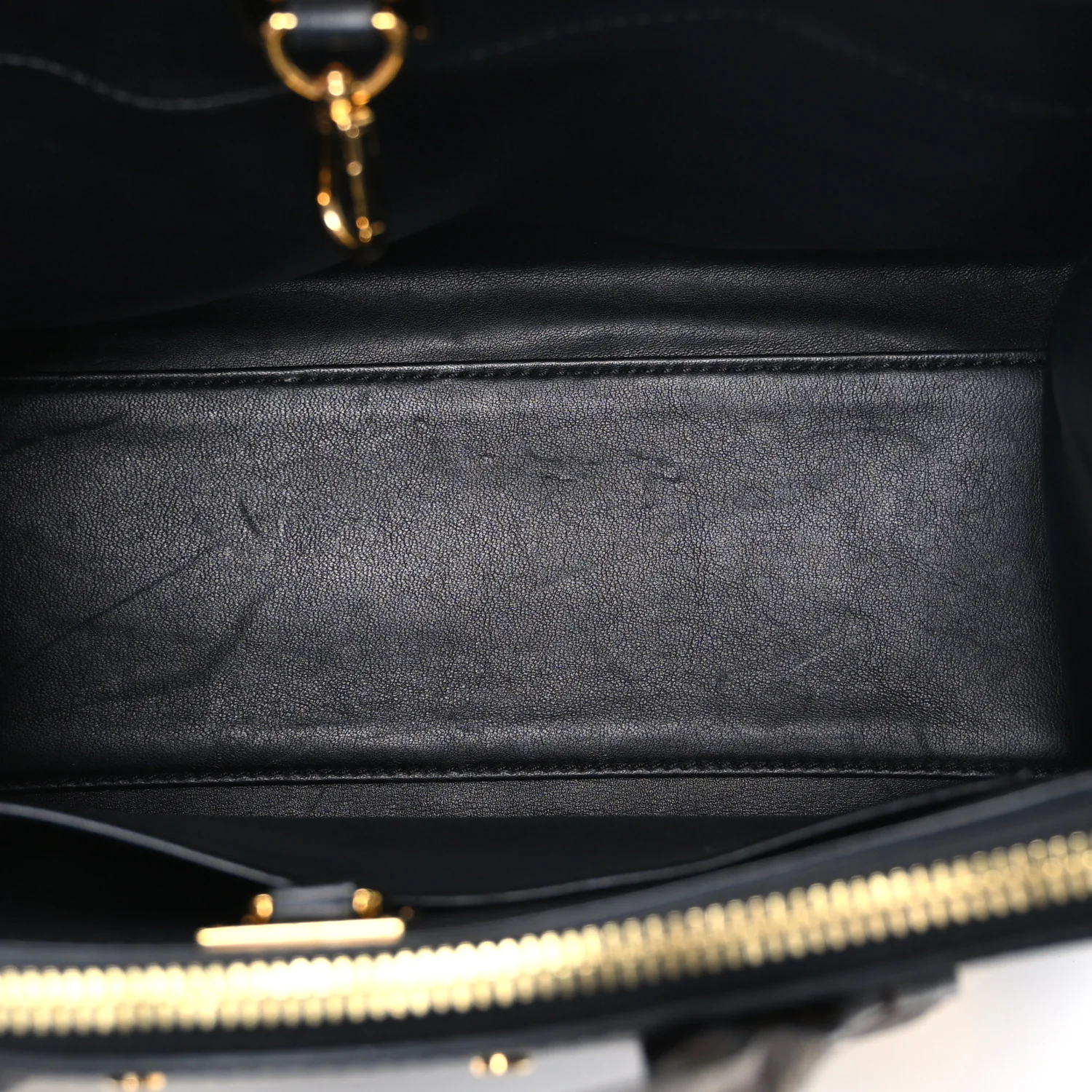 Calfskin Monogram Studded City Steamer PM Black White - Top Club