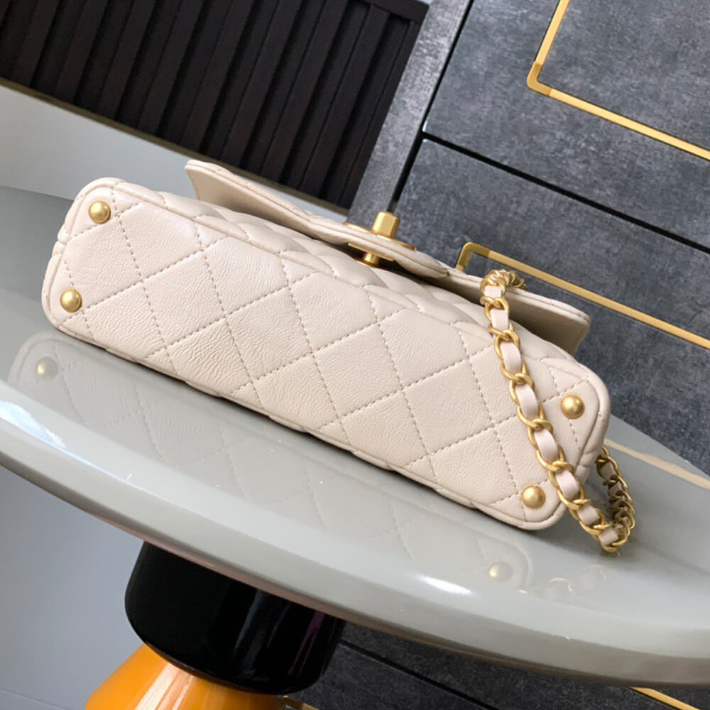 CHANEL Small Flap Bag with Top Handle(HIGH-END GRADE) - Top Club