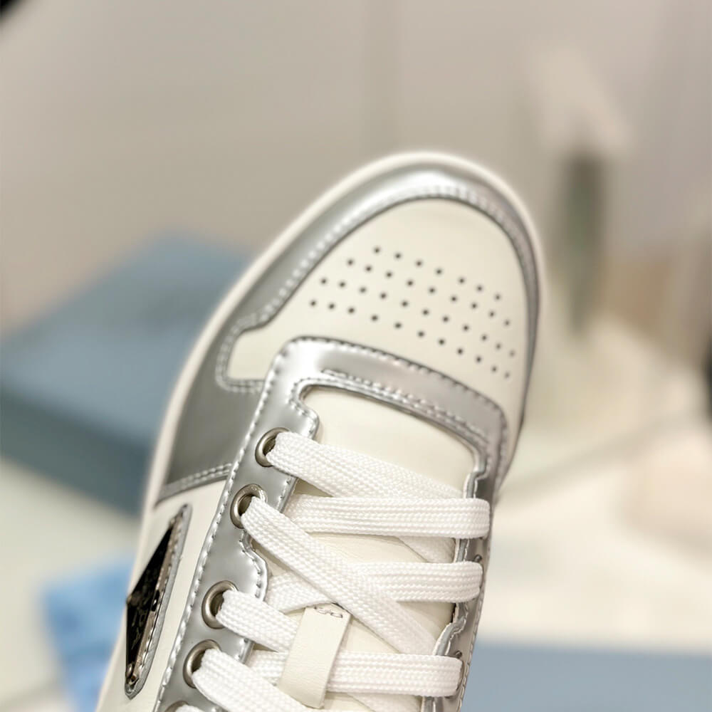 Prada Downtown nappa leather sneakers - Top Club