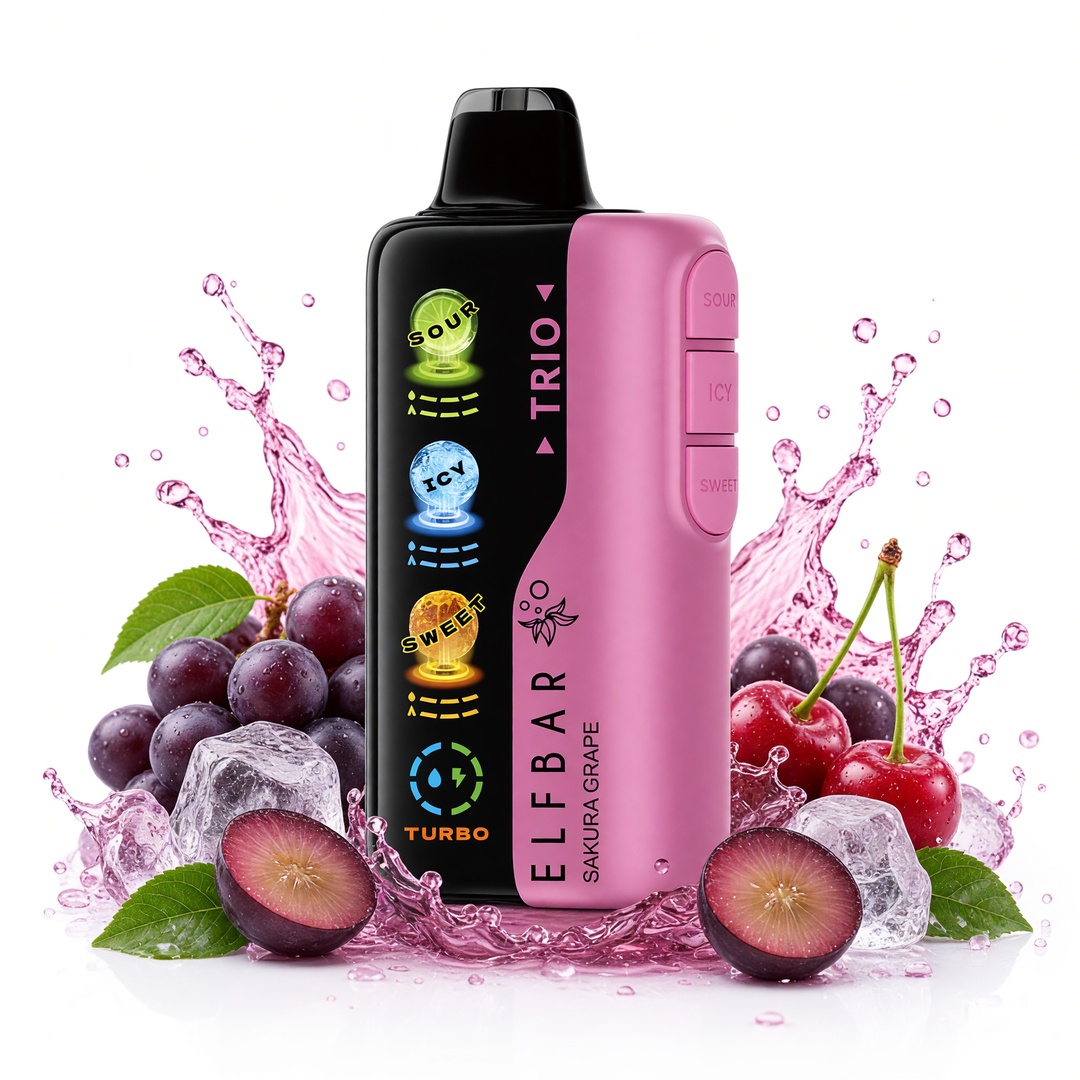 ELFBAR Trio 40K Sakura Grape