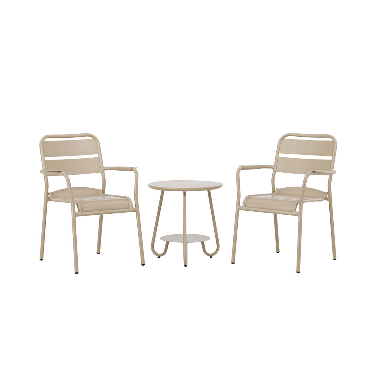 Tuin bistroset Caro Beige