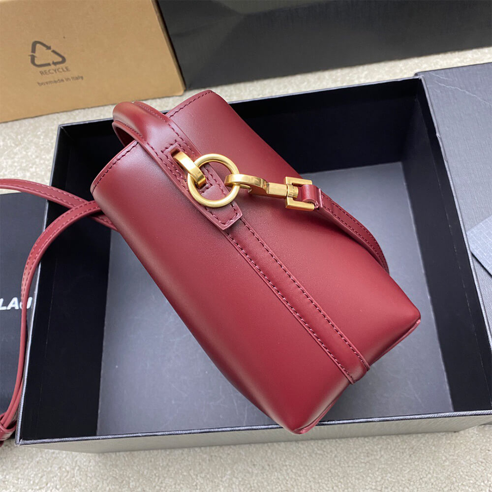 YSL LE 37 mini in shiny leather - Top Club