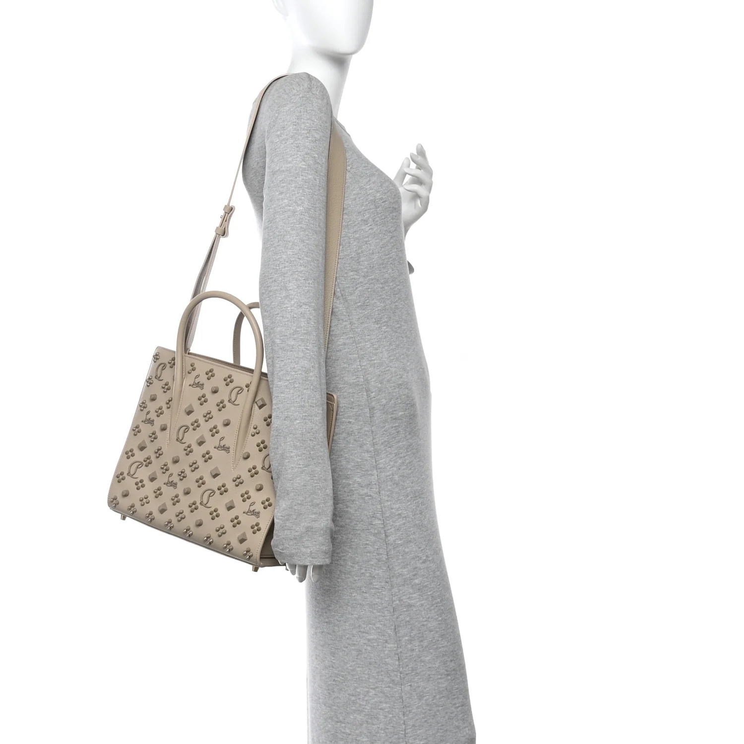 Calfskin Spikes Loubinthesky Medium Paloma Paloma