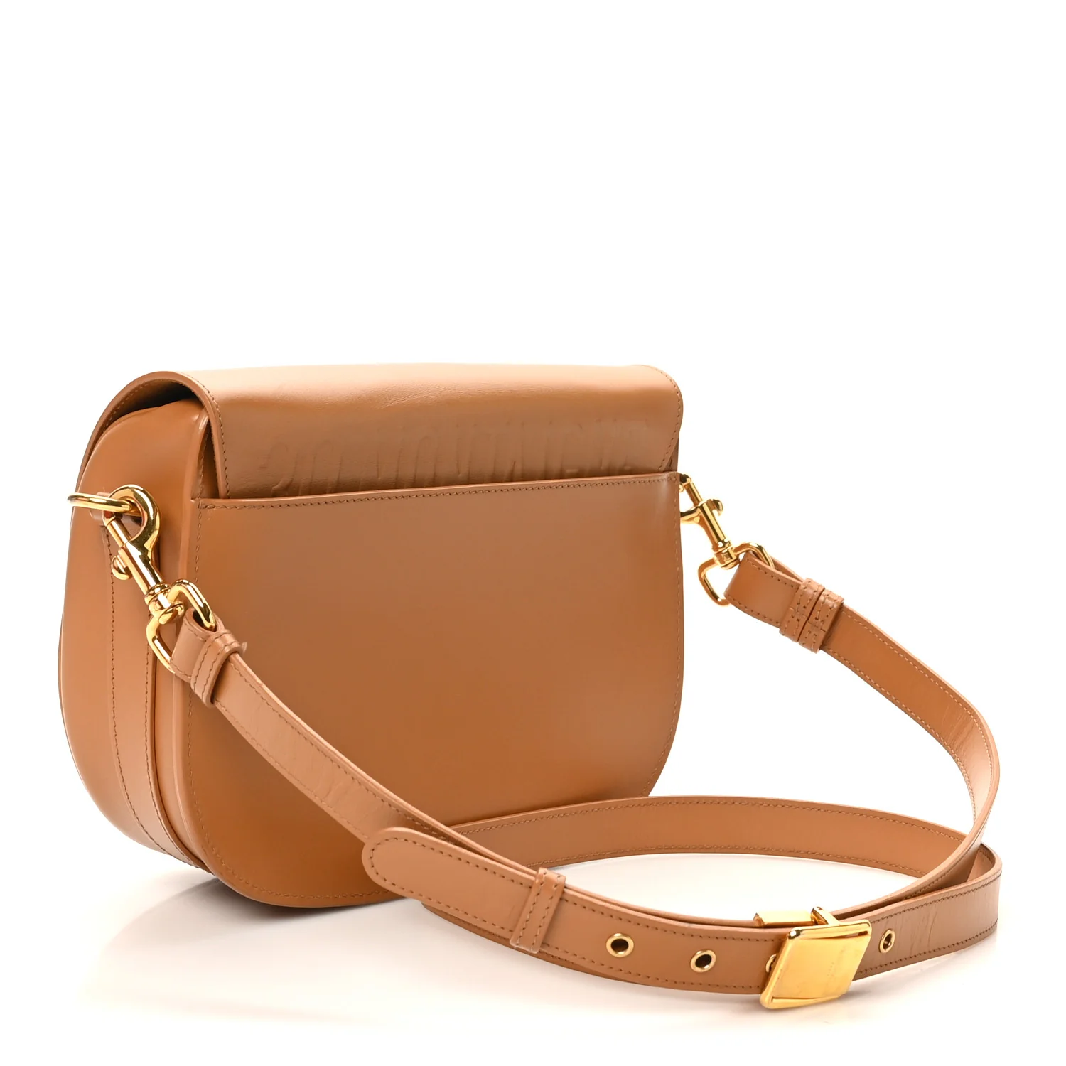 Box Calfskin Medium Bobby Flap Camel - Top Club