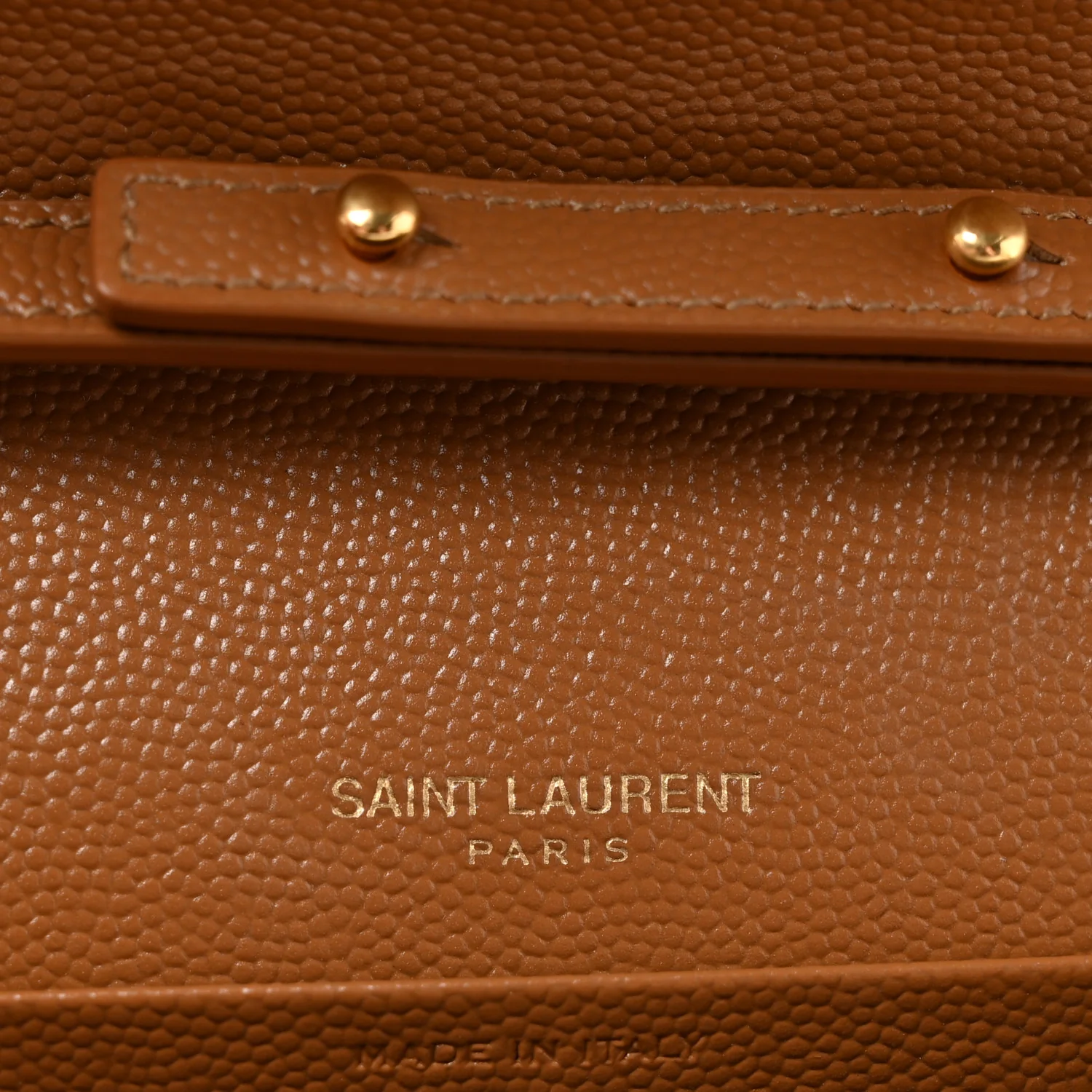 Grain De Poudre Matelasse Chevron Monogram Chain Wallet Natural Dark - Top Club