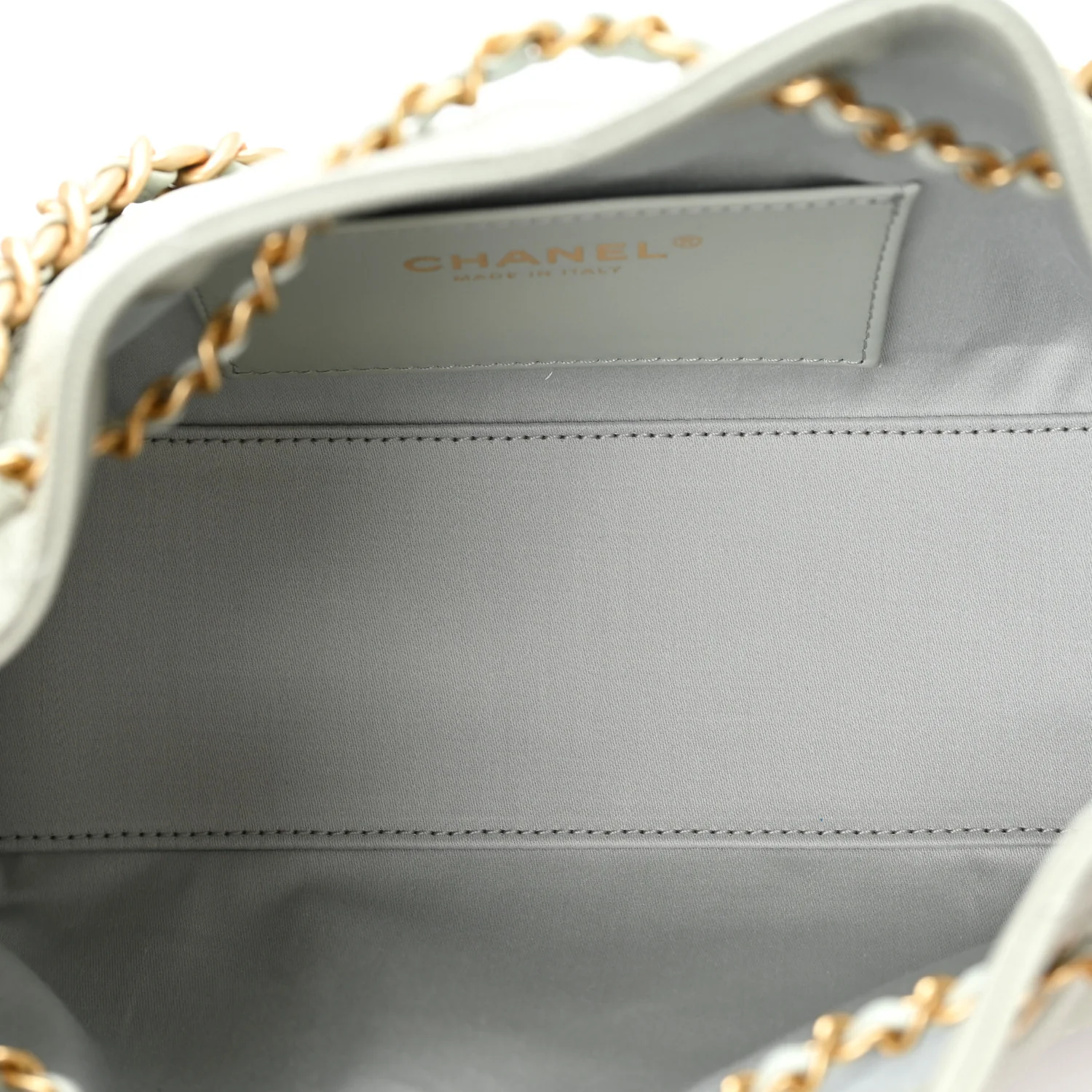 Caviar Quilted Mini Chanel 25 Handbag Light Green - Top Club