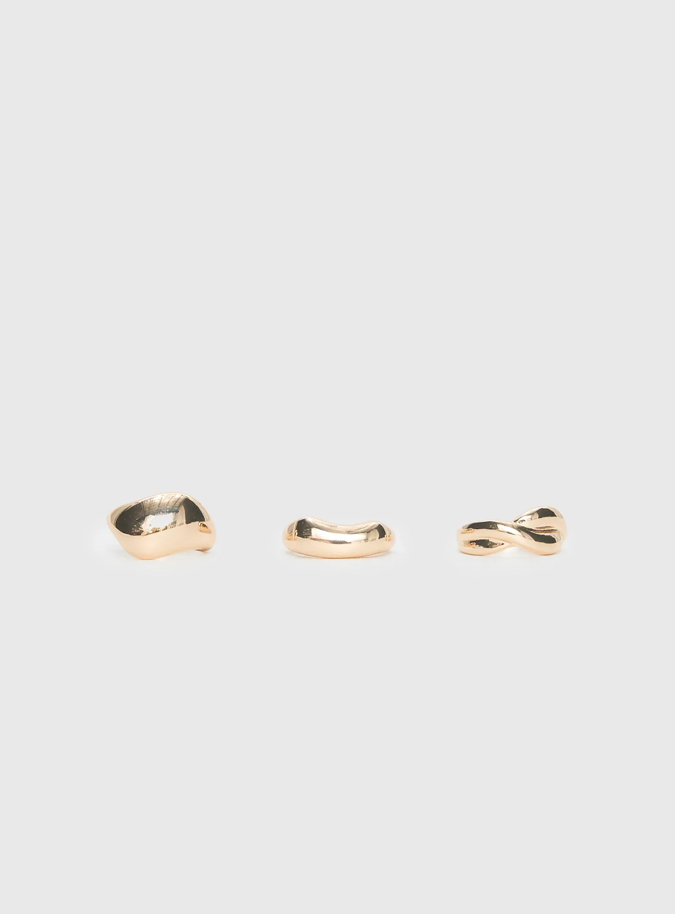 Loveliness Ring Pack Gold