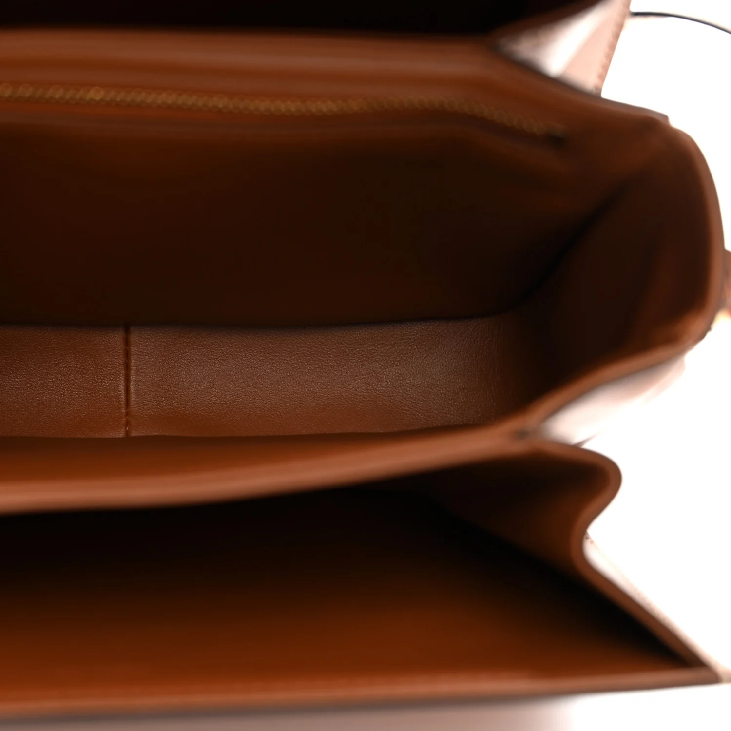 Natural Calfskin Medium Triomphe Tan - Top Club