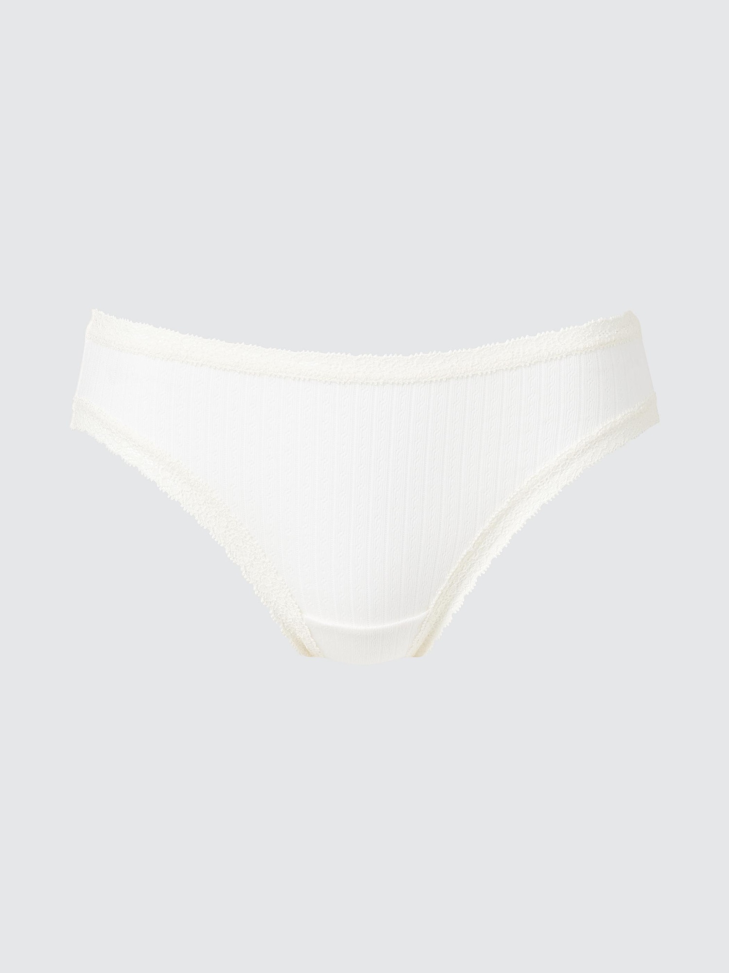 Middle Waist Pointelle Briefs