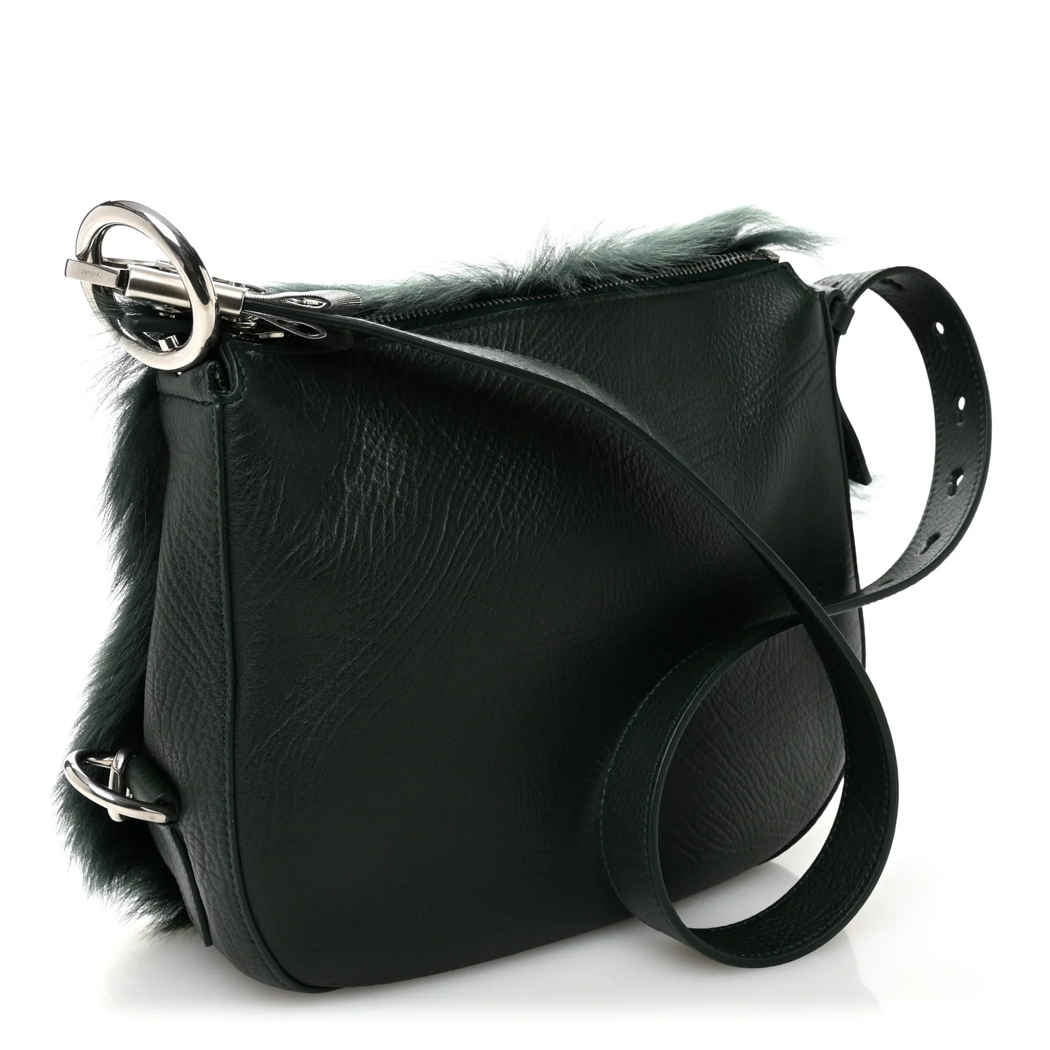 Shearling Small Knight Crossbody Bag Vine - Top Club
