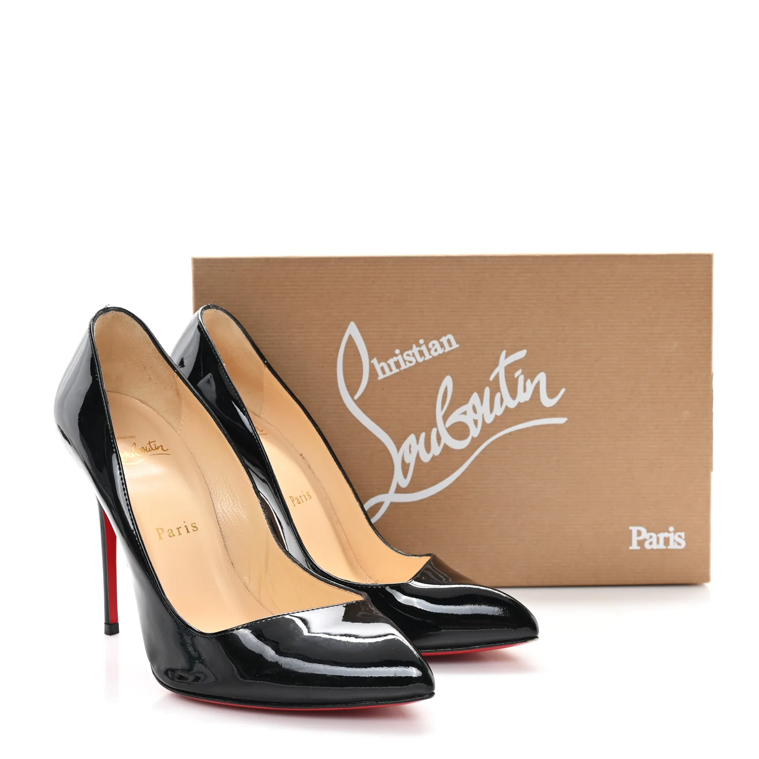 Patent Corneille 100 Pumps 37.5 Black - Top Club