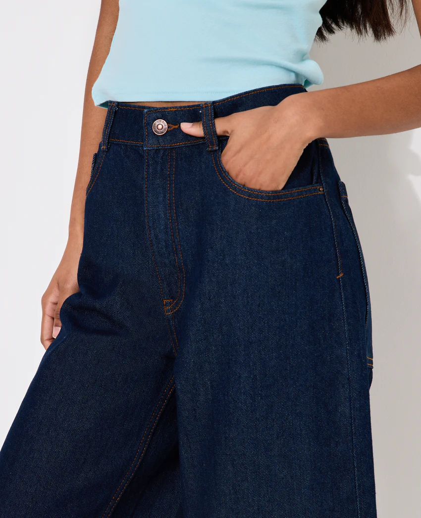 Pimkie Bermuda en jean long taille basse
