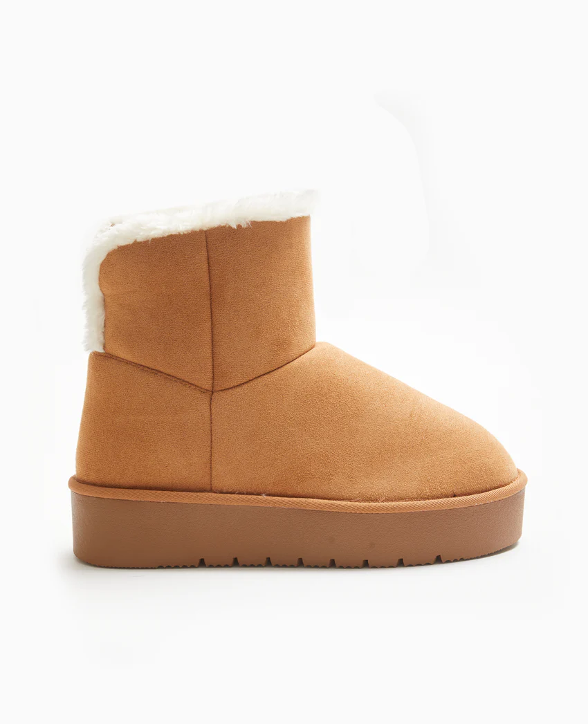 Pimkie Boots fourrées en suédine