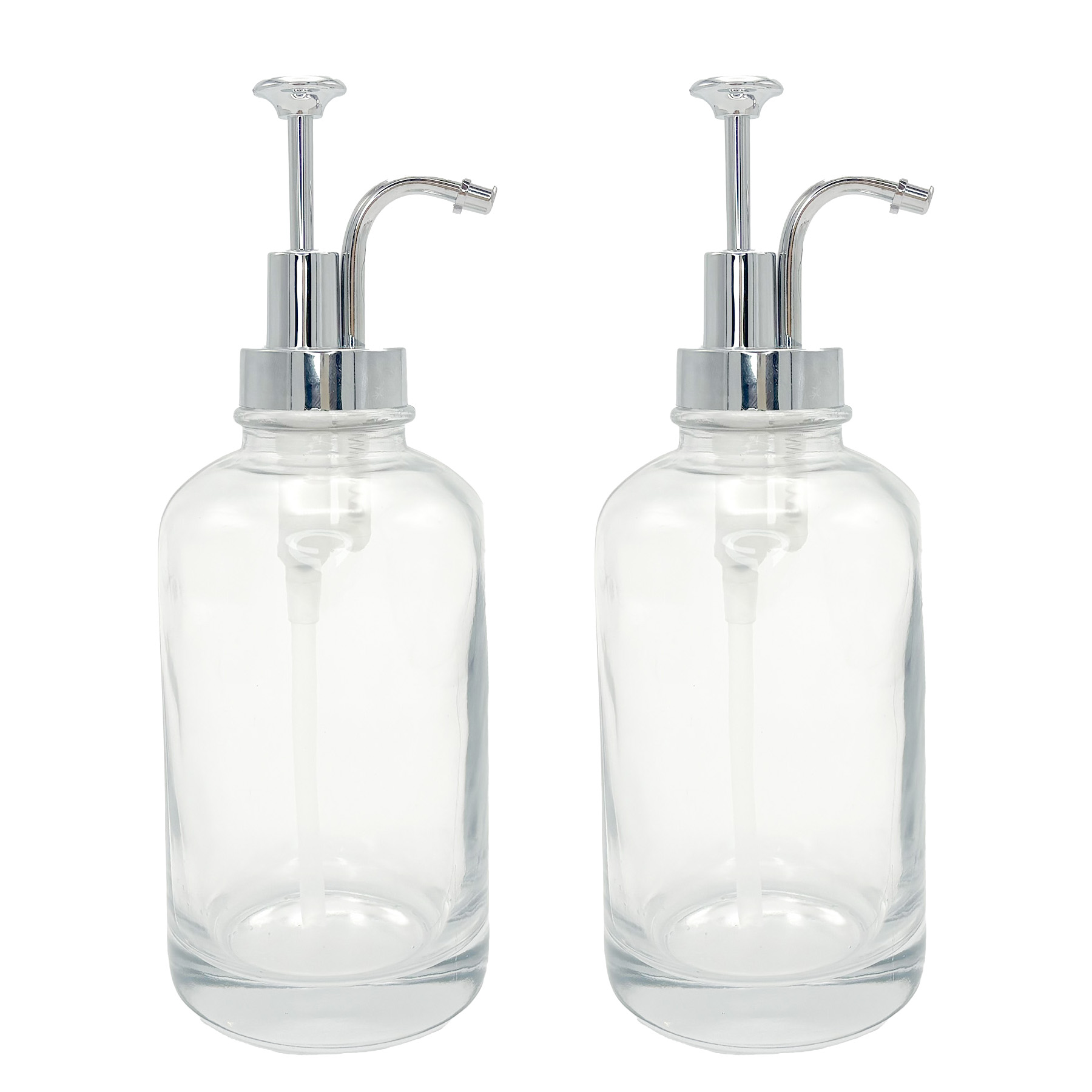 Siroop dispenser kingston zilver