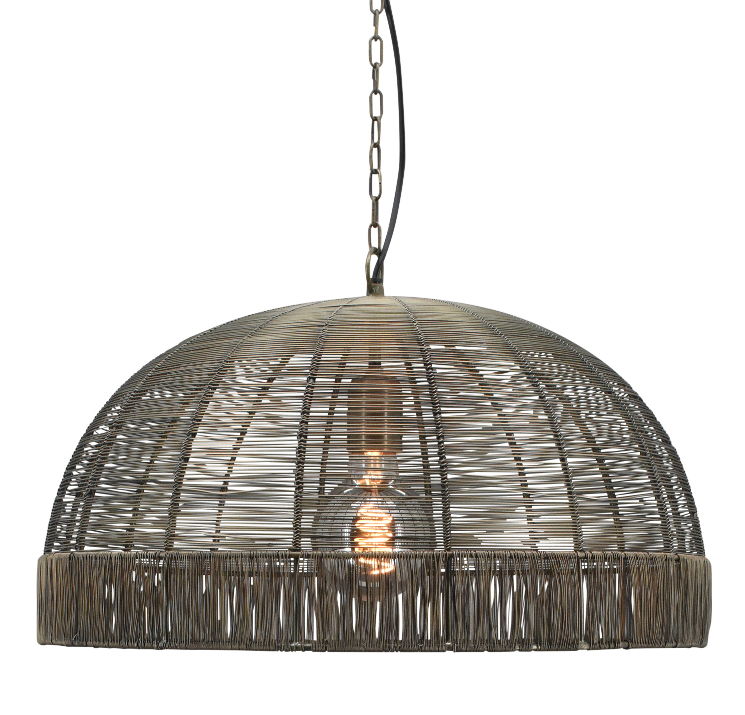 Hanglamp Daisy small bronze - Ø 50 cm, H 30cm
