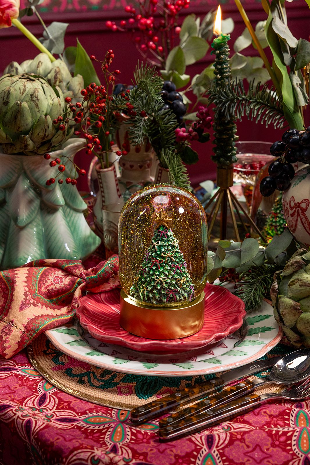 Sabre theelepel met tortoise print