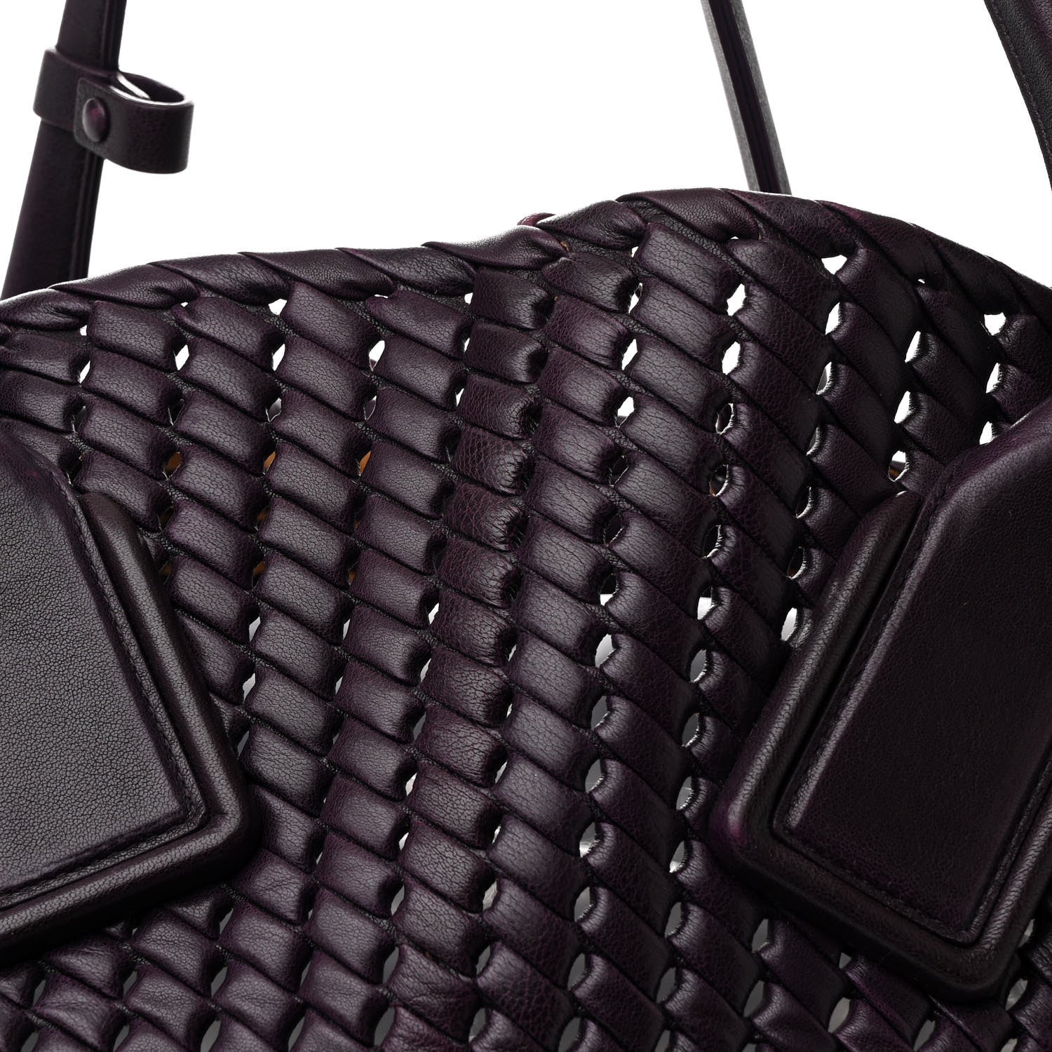 Nappa Intrecciato Rete Tote Iris - Top Club