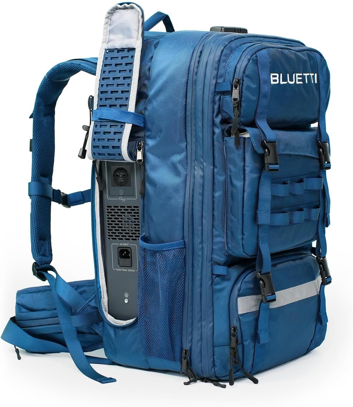 BLUETTI Handsfree 2 Centrale Elettrica Portatile a Zaino Solare, 512Wh 700W Batteria LFP con 60L Zaino, Sistema di Energia per Campeggio, Fotografia (Pannello Solare Opzionale)