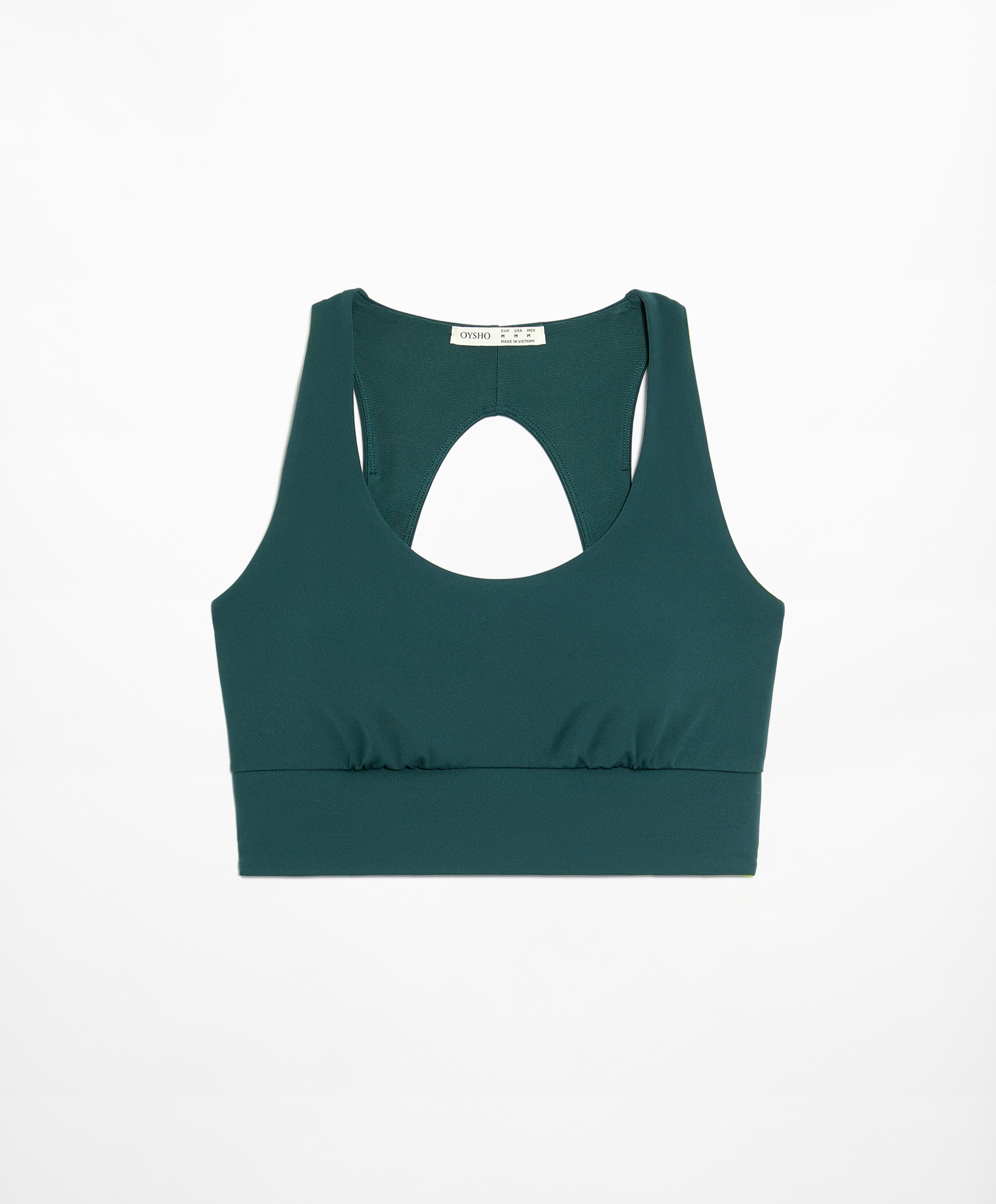 OYSHO Medium-support comfortlux open-back sports bra with cups