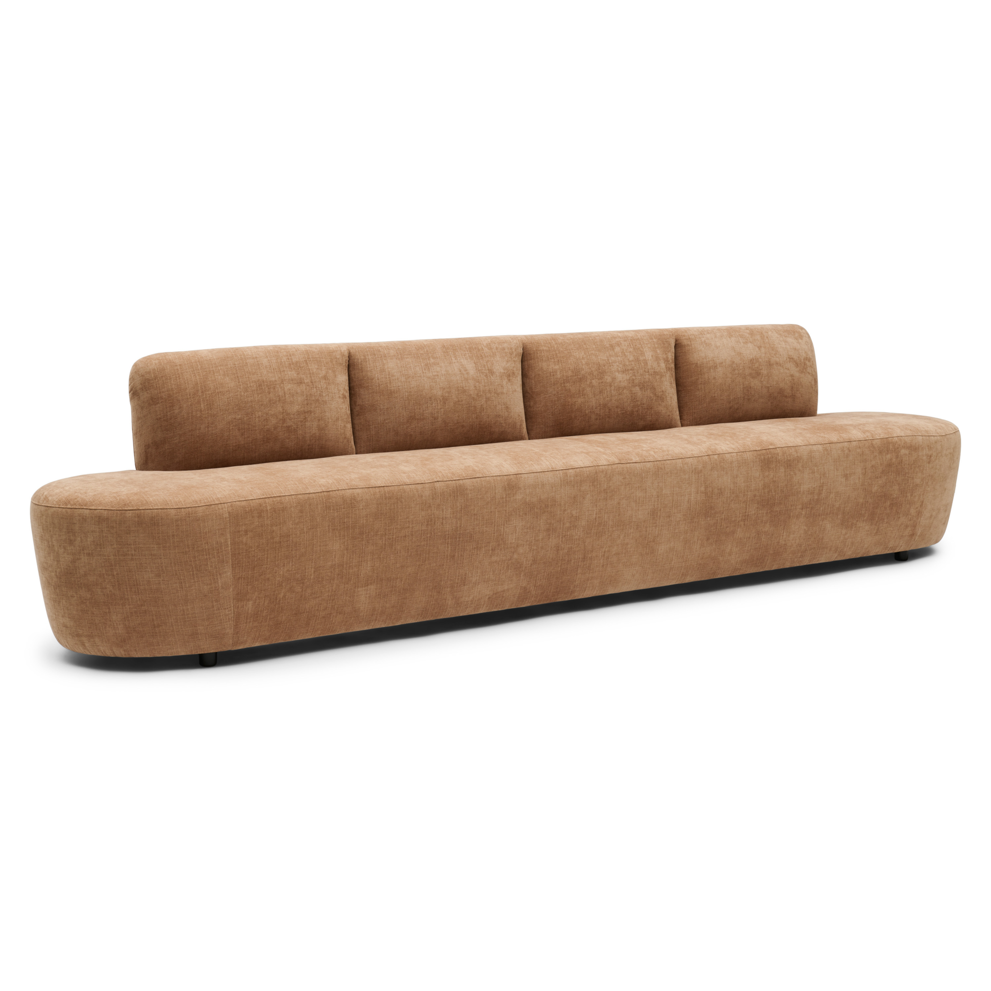Eetkamerbank Luna Be Cotton ocher 340 cm