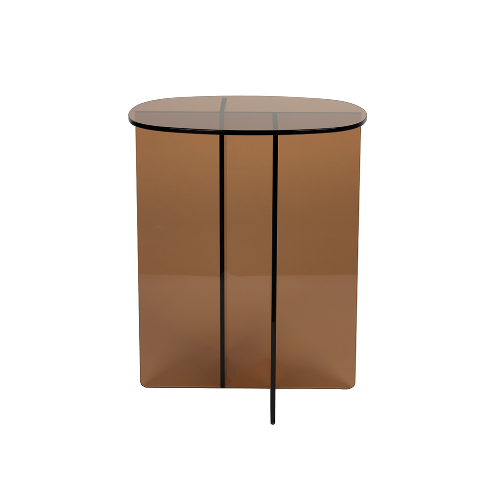 Bijzettafel Linea bruin