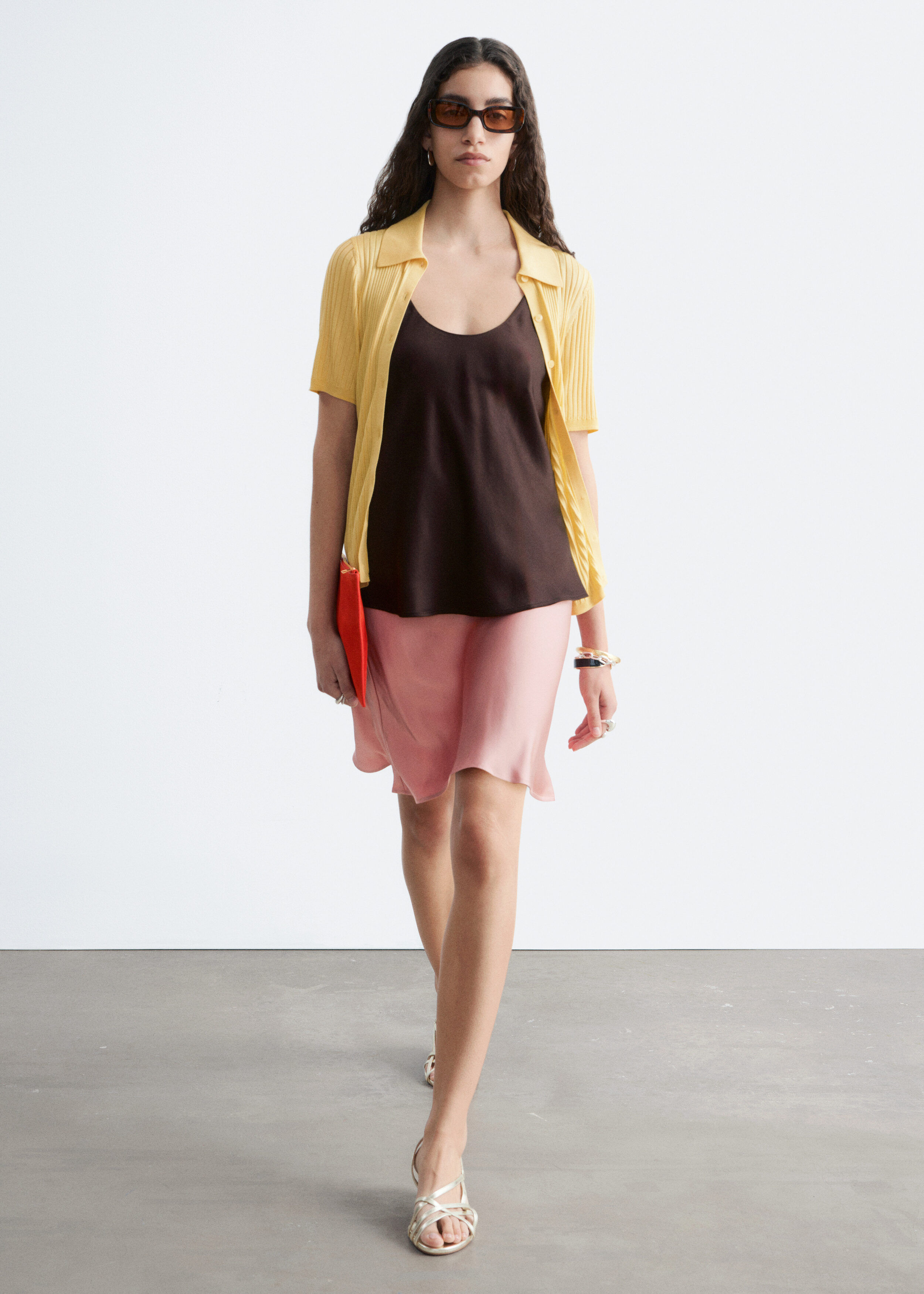 & Other Stories RIB-KNIT TOP