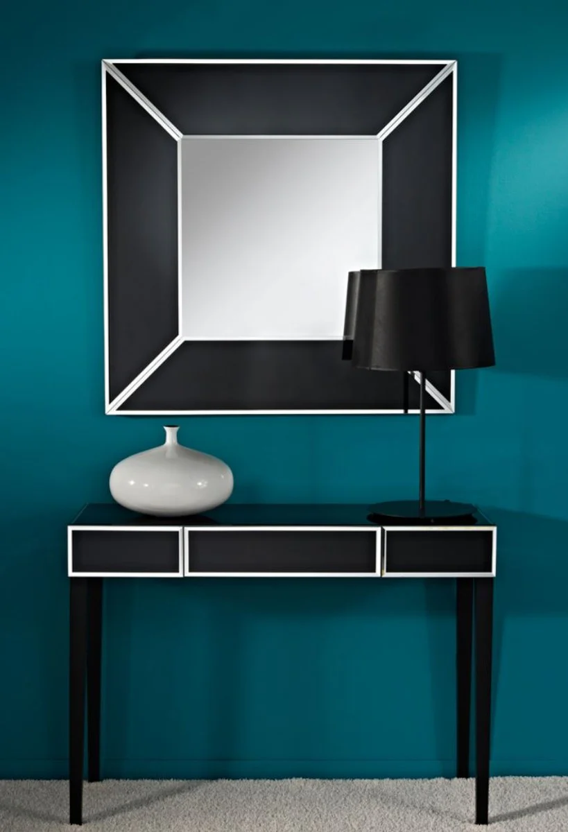 Luxury mirror black 90 x H. 90 cm - Luxury furniture & accessories