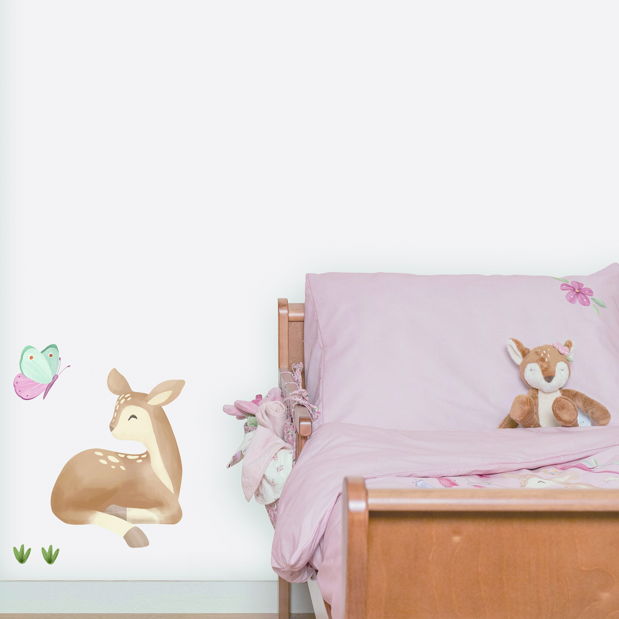 Muurstickers Fairy Garden A4