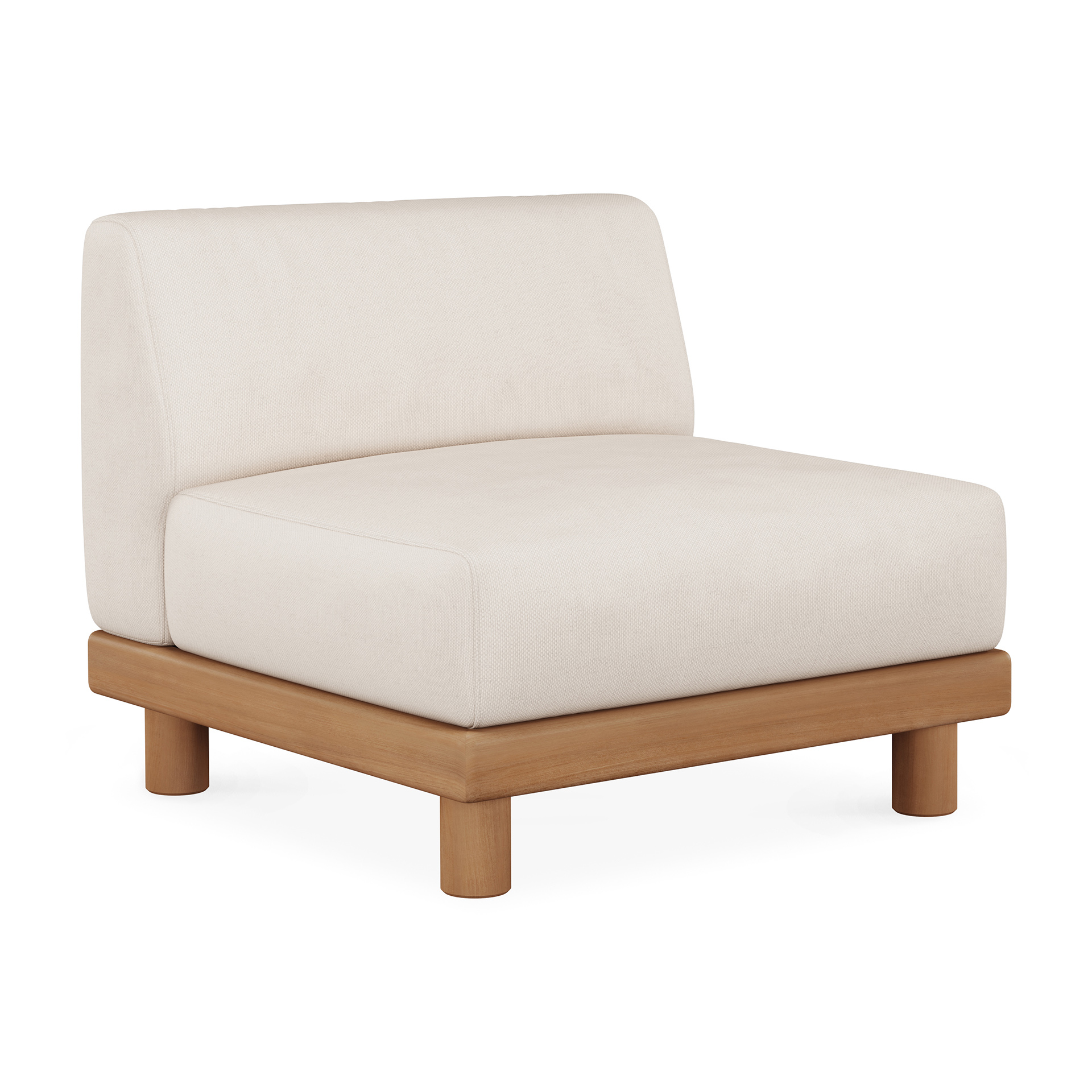 Modulaire bank Monocle outdoor wit 1 seat