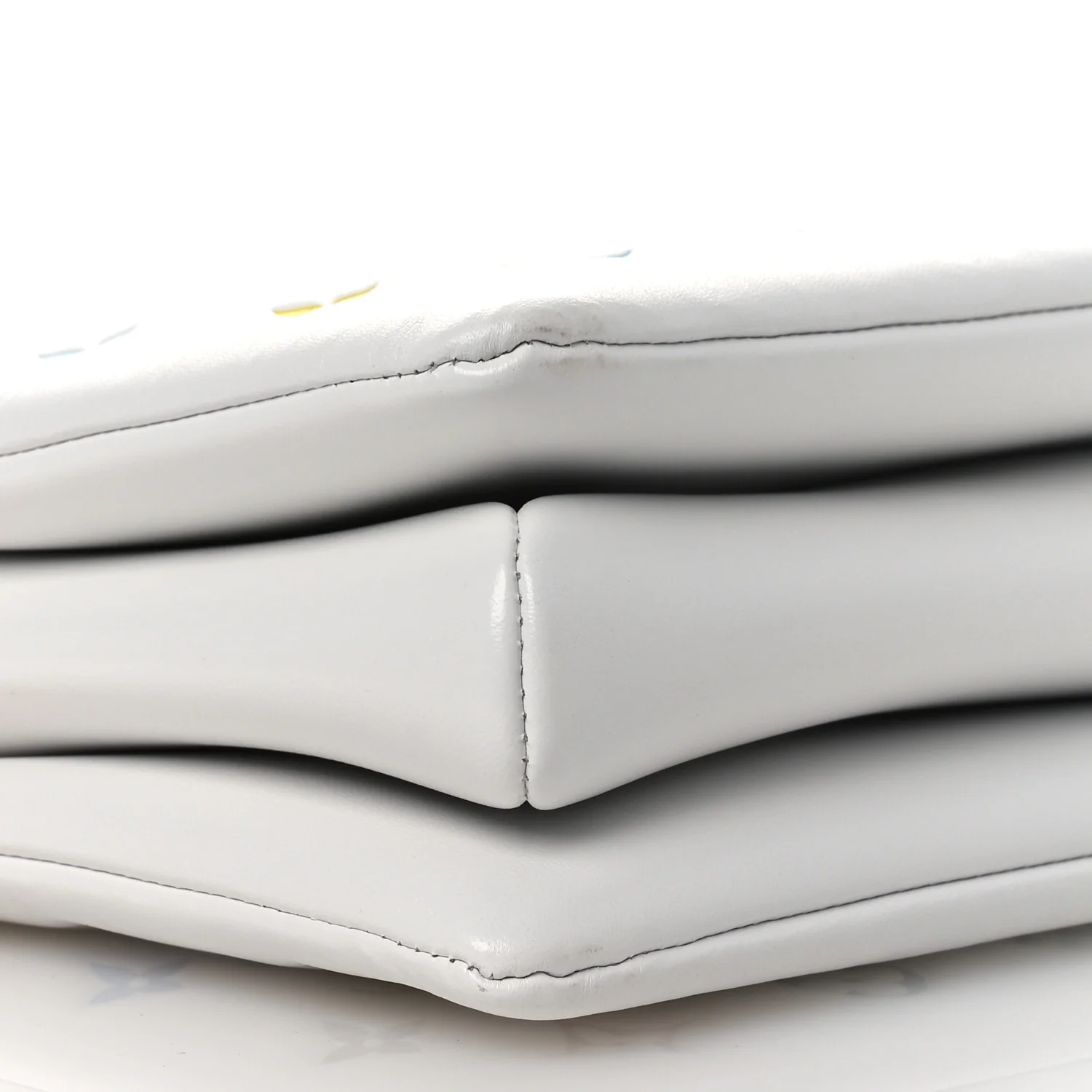 LV x TM Lambskin Embossed Monogram Coussin PM White Multicolor - Top Club