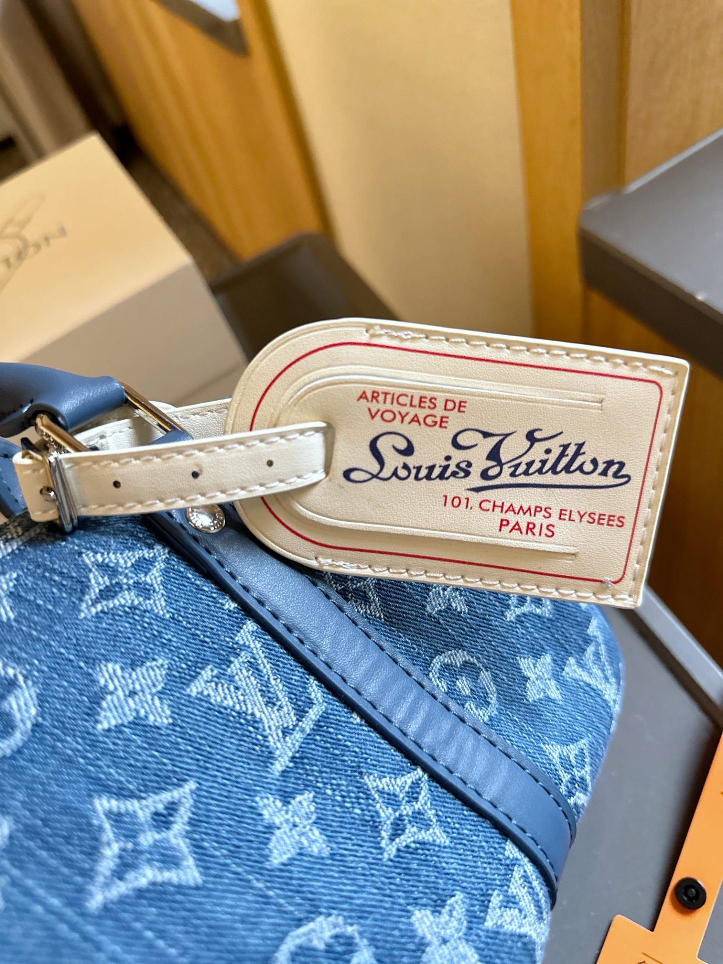 Louis Lvkeepall new arrival denim bag size: 25 * 12 cm - Top Club