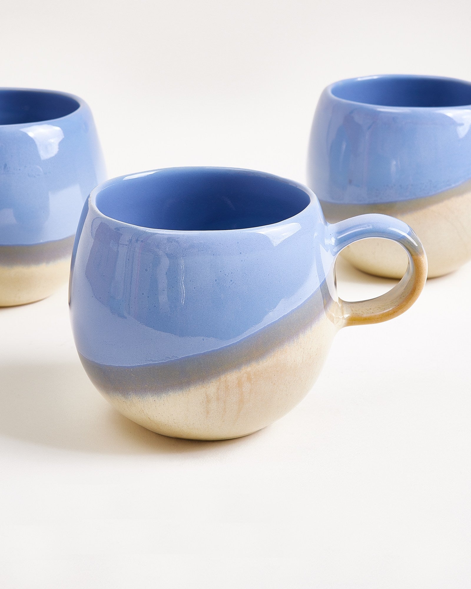 Bica Tasse groß cornflower sand 6er-Set