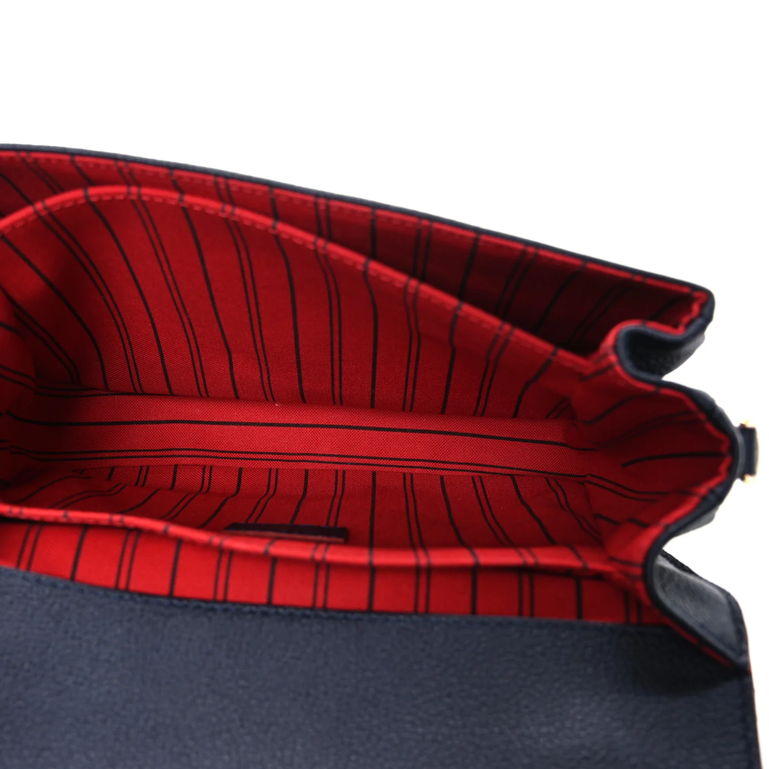 Empreinte Pochette Metis Marine Rouge - Top Club