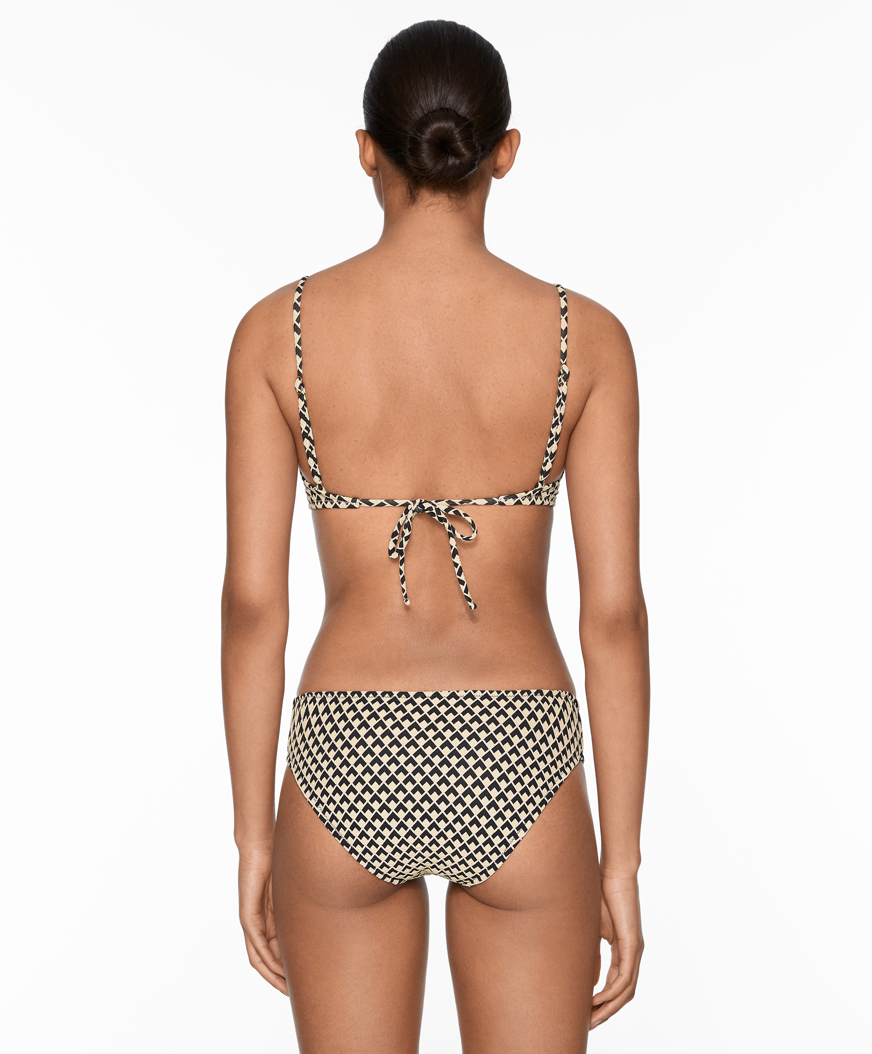 OYSHO Geometric jacquard classic bikini briefs