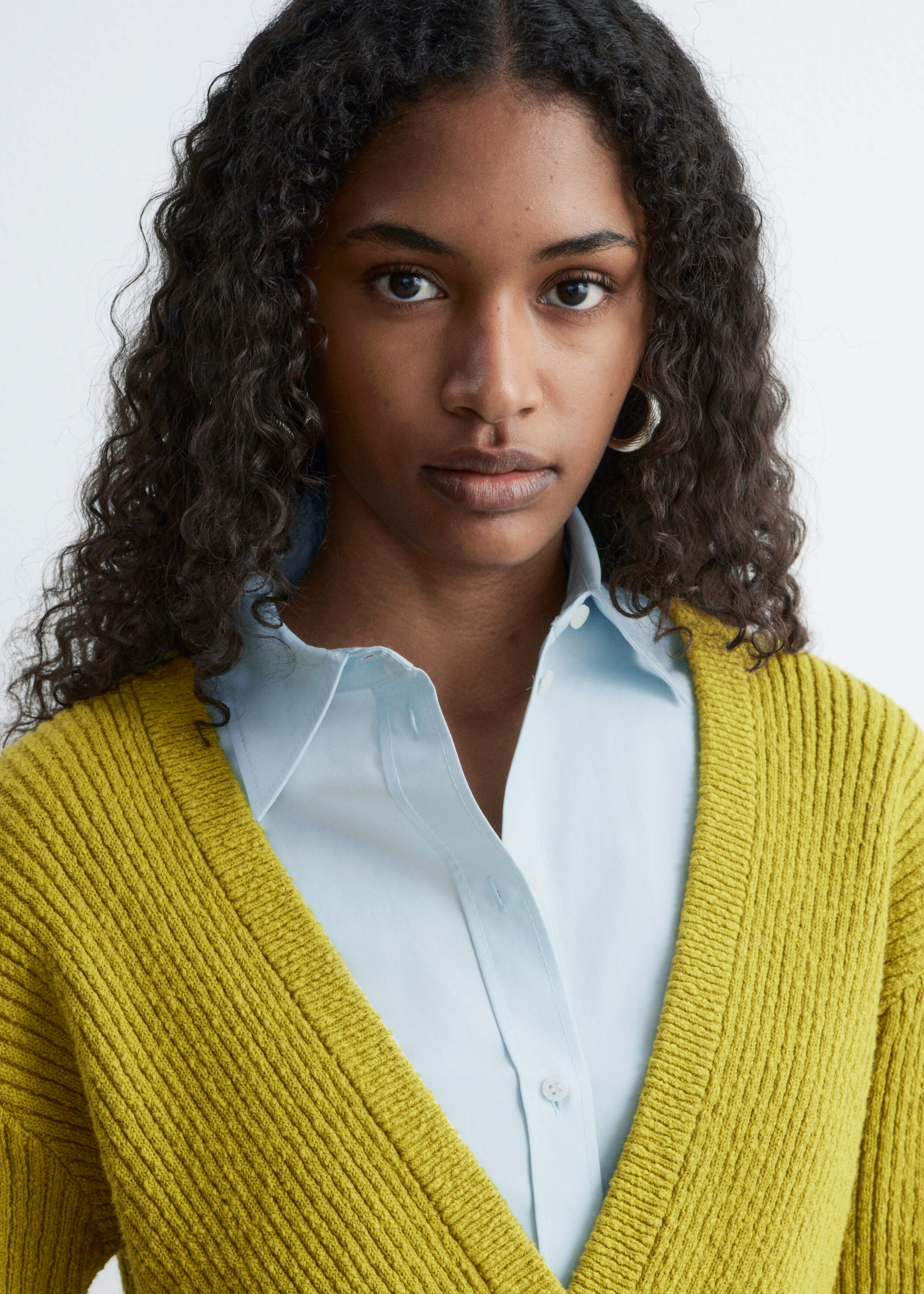 & Other Stories RIBBED CARDIGAN