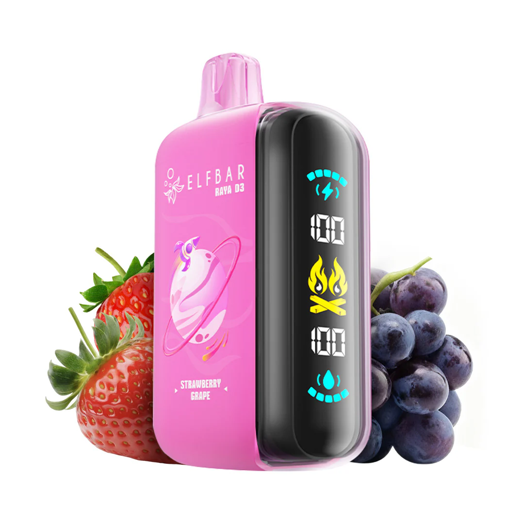 ELFBAR RAYA D3 Disposable Vape (All Flavours)
