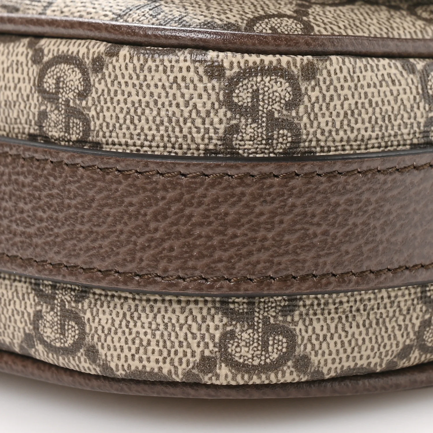 GG Supreme Monogram Web Mini Ophidia Flap Shoulder Bag Brown - Top Club
