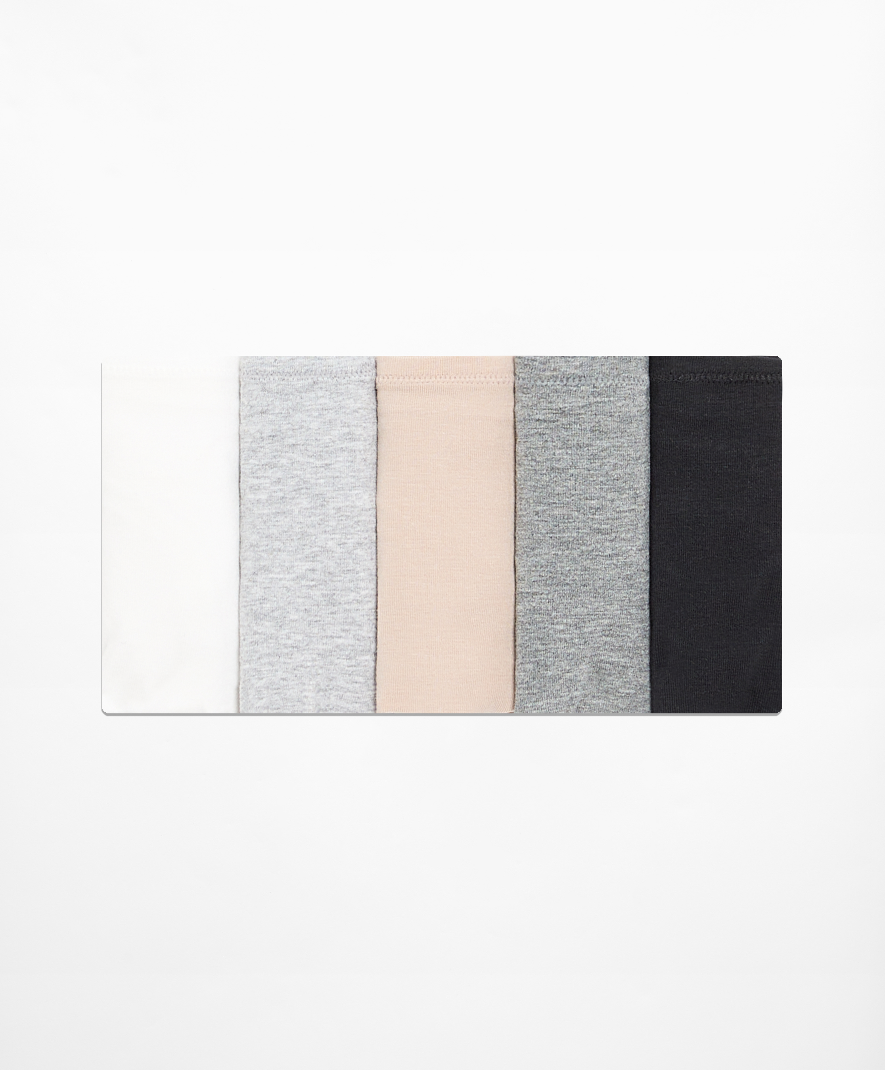 OYSHO 5 cotton blend thongs