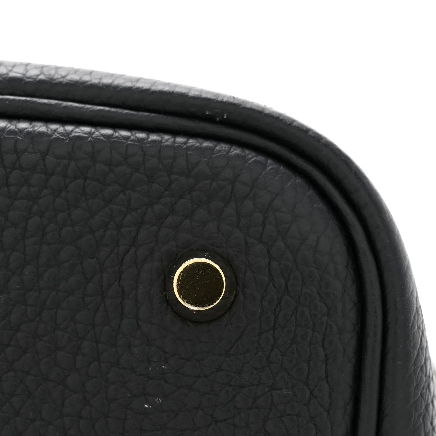 Taurillon Clemence Picotin Lock 22 MM Black - Top Club
