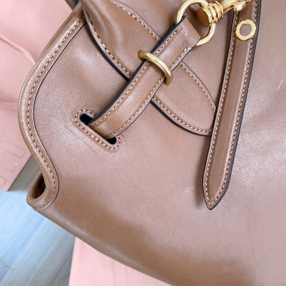 MIUMIU Medium Aventure nappa leather bag(HIGH-END Grade) - Top Club