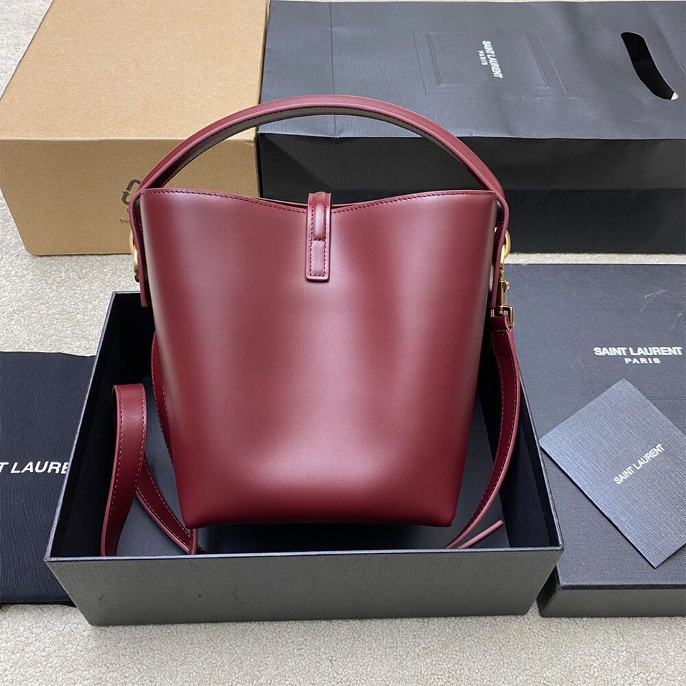 YSL LE 37 small in shiny leather - Top Club