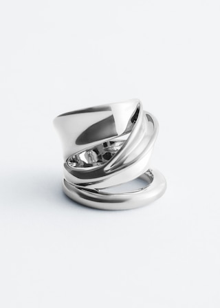 & Other Stories SCULPTURAL DOUBLE-WRAP RING