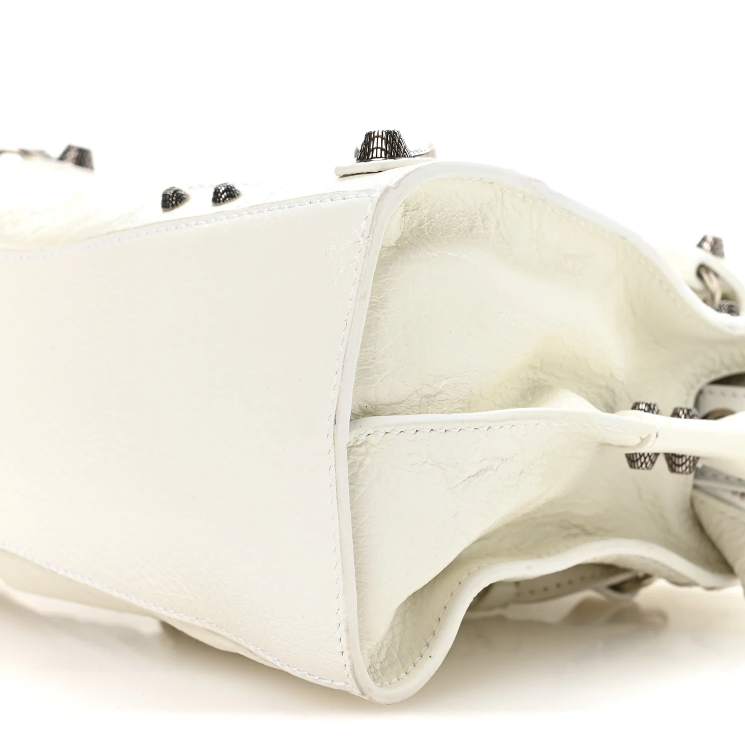 Agneau Arena Neo Cagole Handbag XS Optic White - Top Club