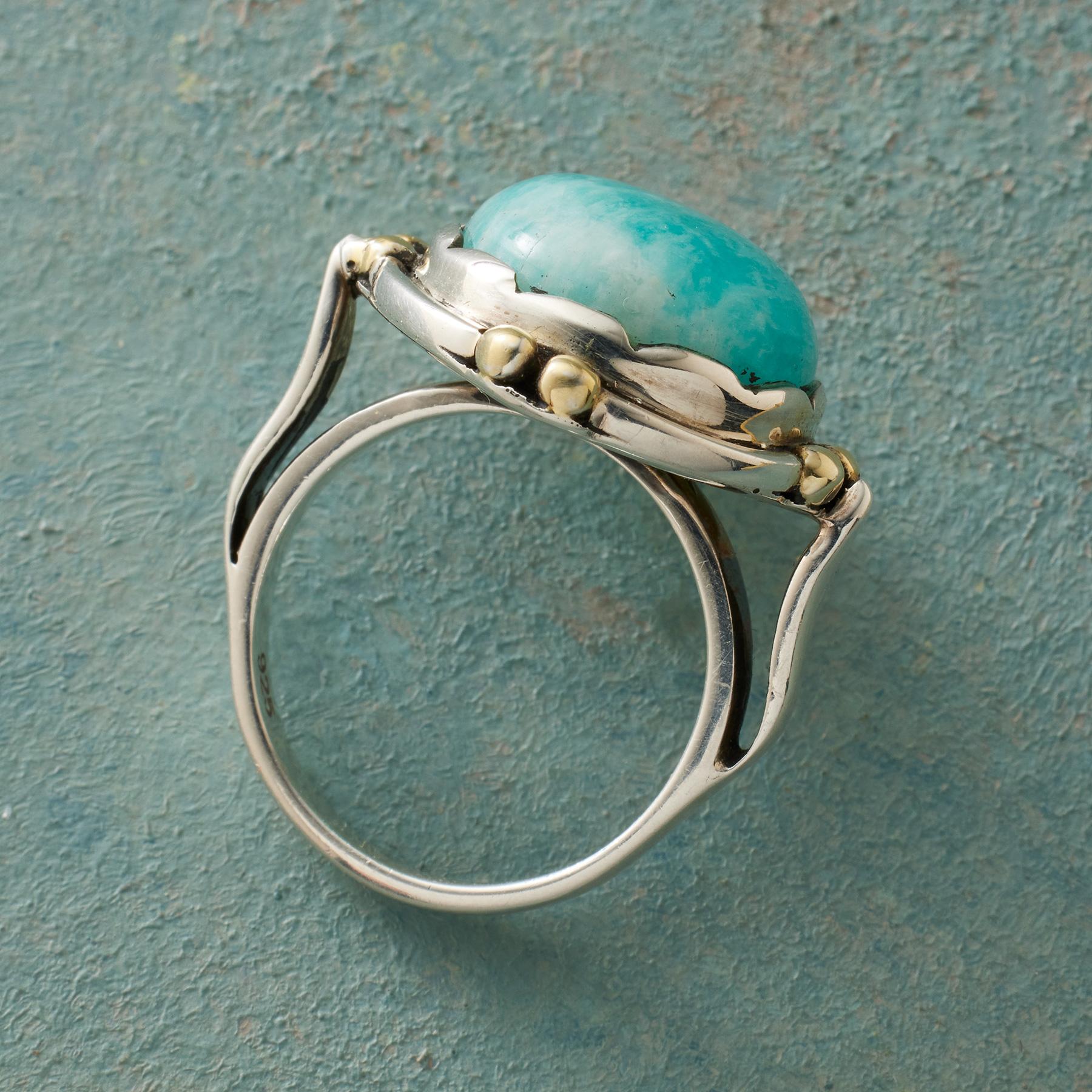 Amazonite Dome Ring - Sundance Living