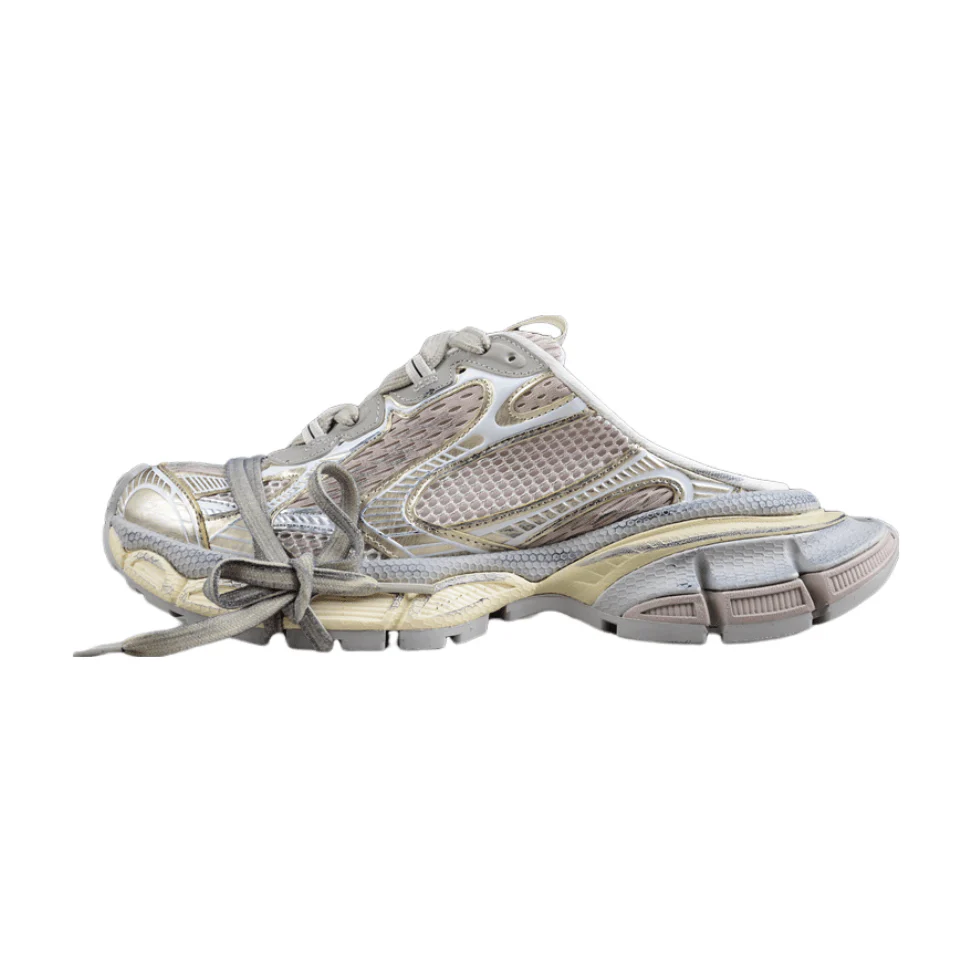 BALENCIAGA 3XL MULE x CHAMPAGNE GOLD - Sneaker Replica Workshop