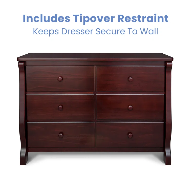 Universal Double Dresser -Made of Solid Woods