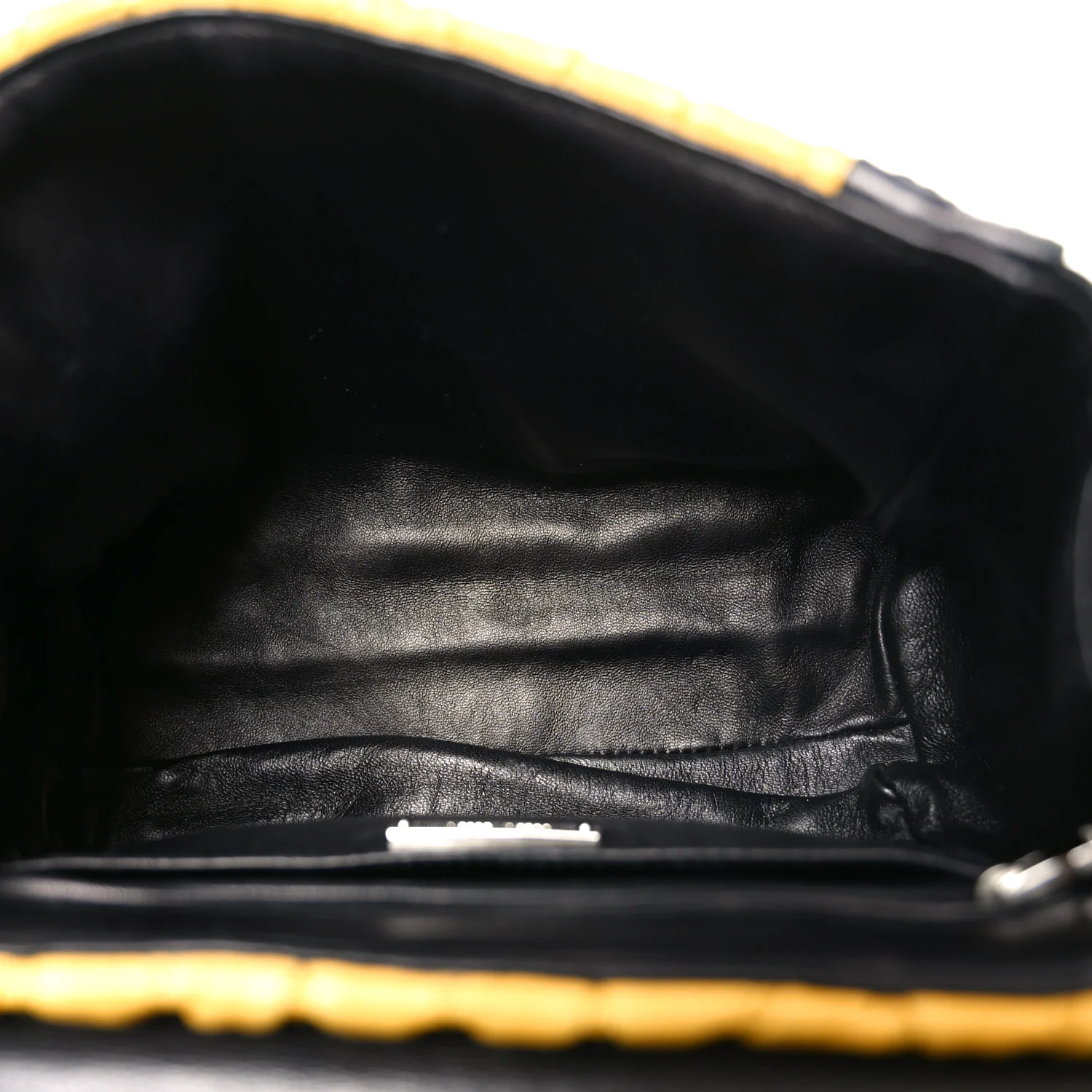 Nappa Matelasse Top Handle Bag Black Soleil - Top Club