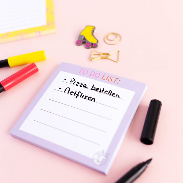 Notitieblokje To do list